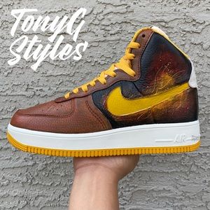 🐲NEW🐲 CUSTOM NIKE AIR FORCE 1 HI SCULPT “DRAGON’S EYE”